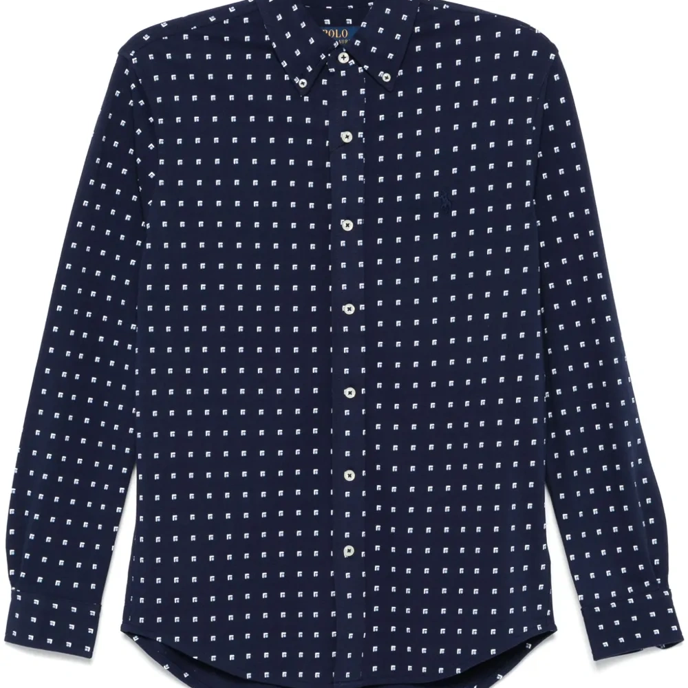 Рубашка с принтом