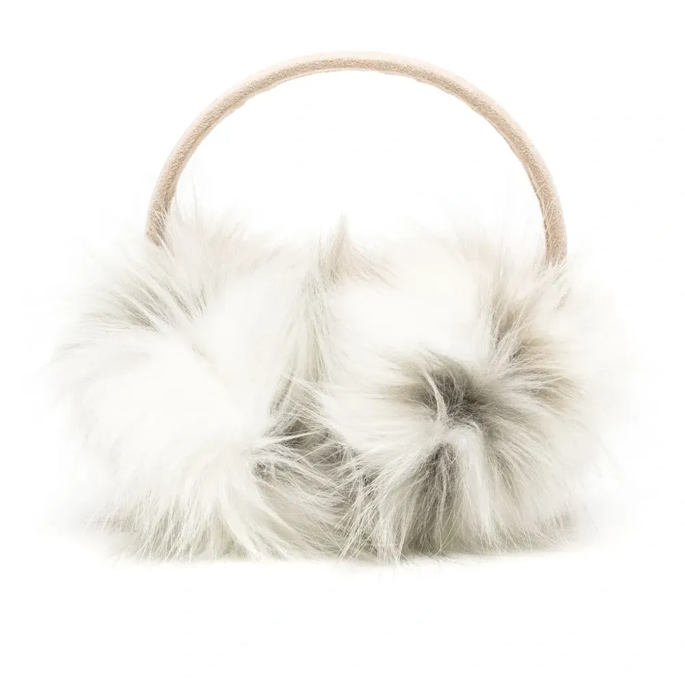 Наушники с искусственным мехом