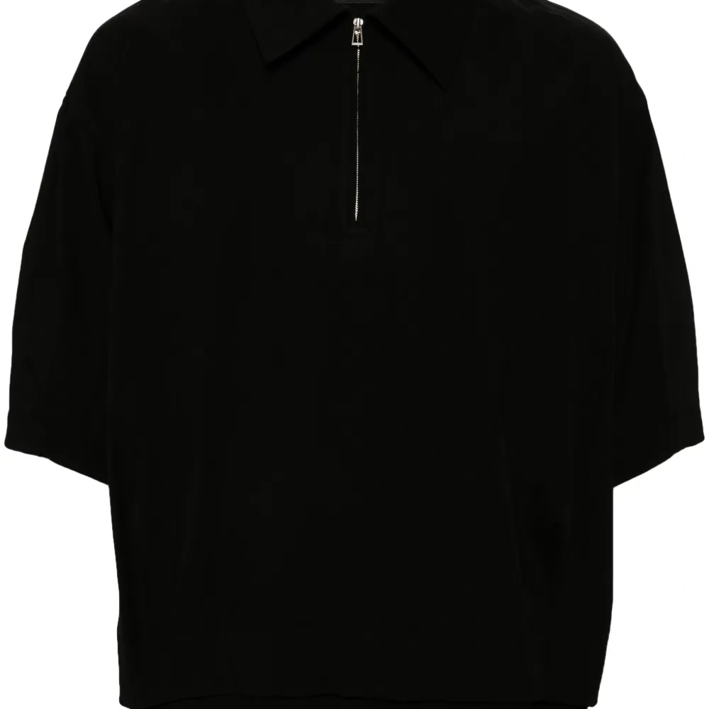 Свитер с воротником на молнии