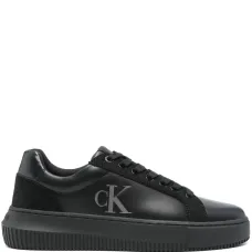 Кроссовки с тисненым логотипом