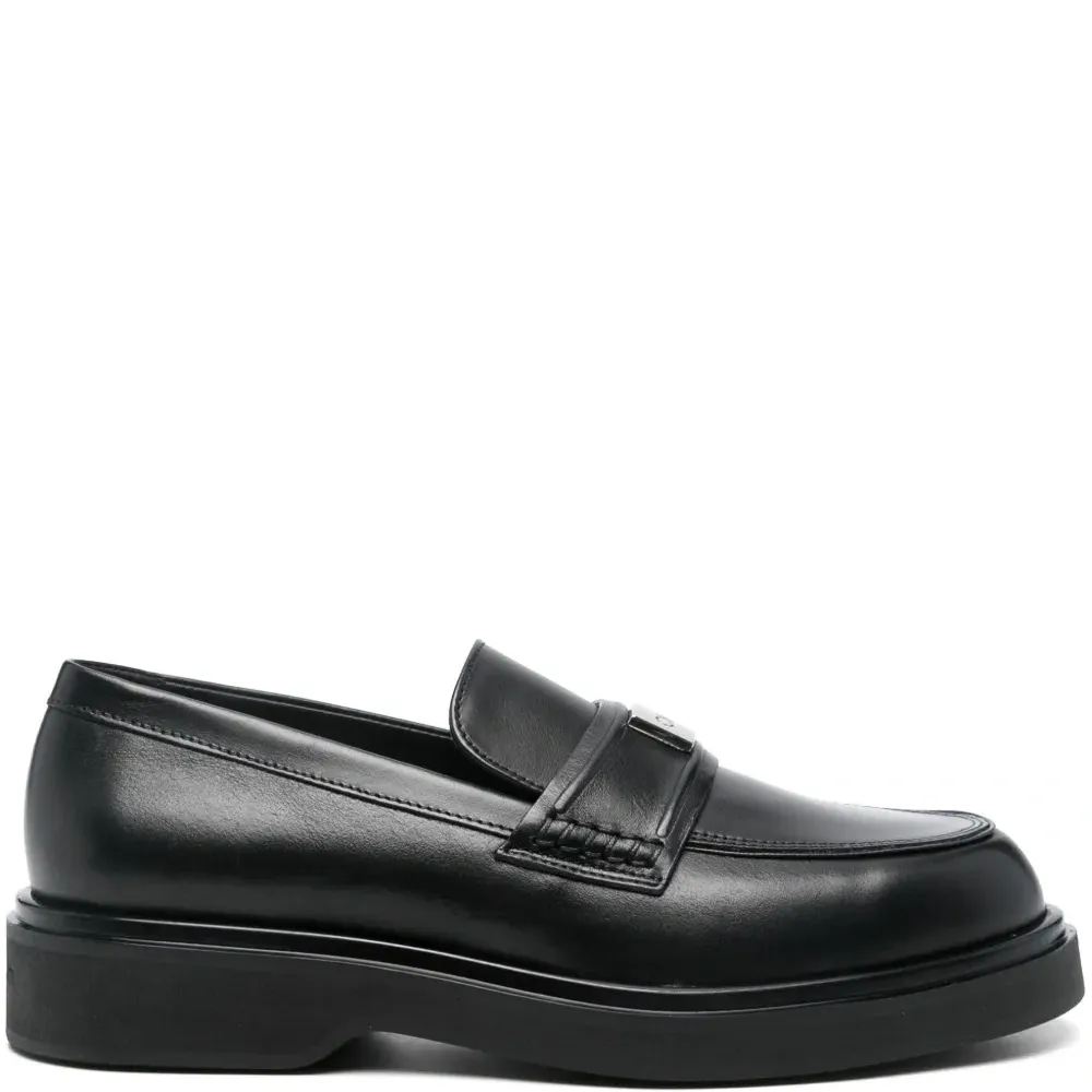 Кожаные лоферы