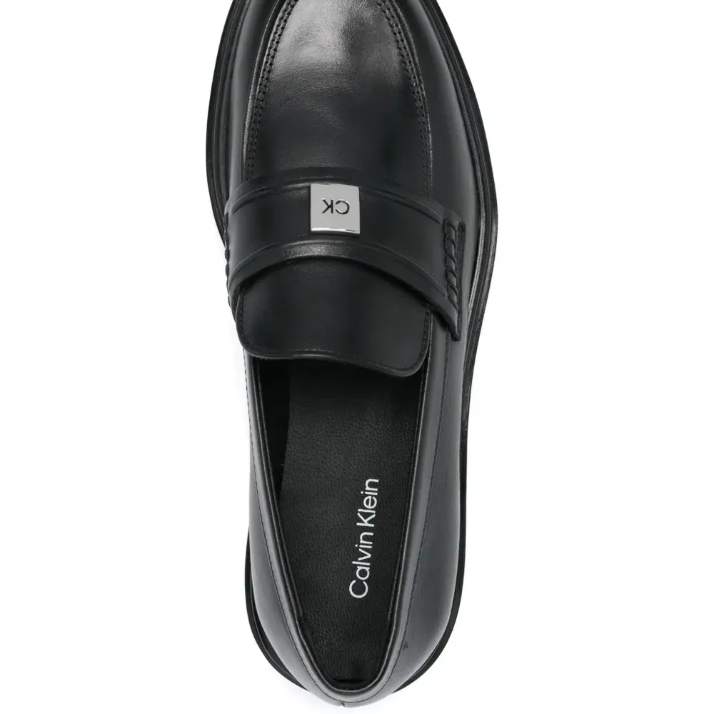 Кожаные лоферы