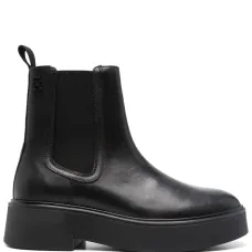 Кожаные ботинки