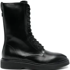 Кожаные ботинки