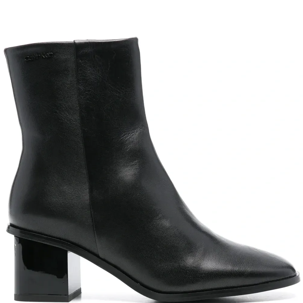 Ботильоны с квадратным носком