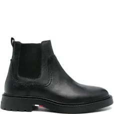 Кожаные ботинки