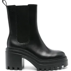 Сапоги с закругленным носком