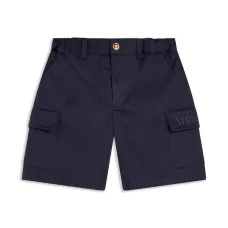 Шорты с вышитым логотипом