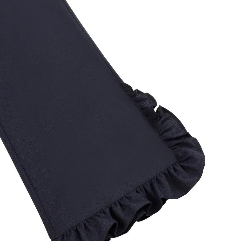 Брюки с оборками