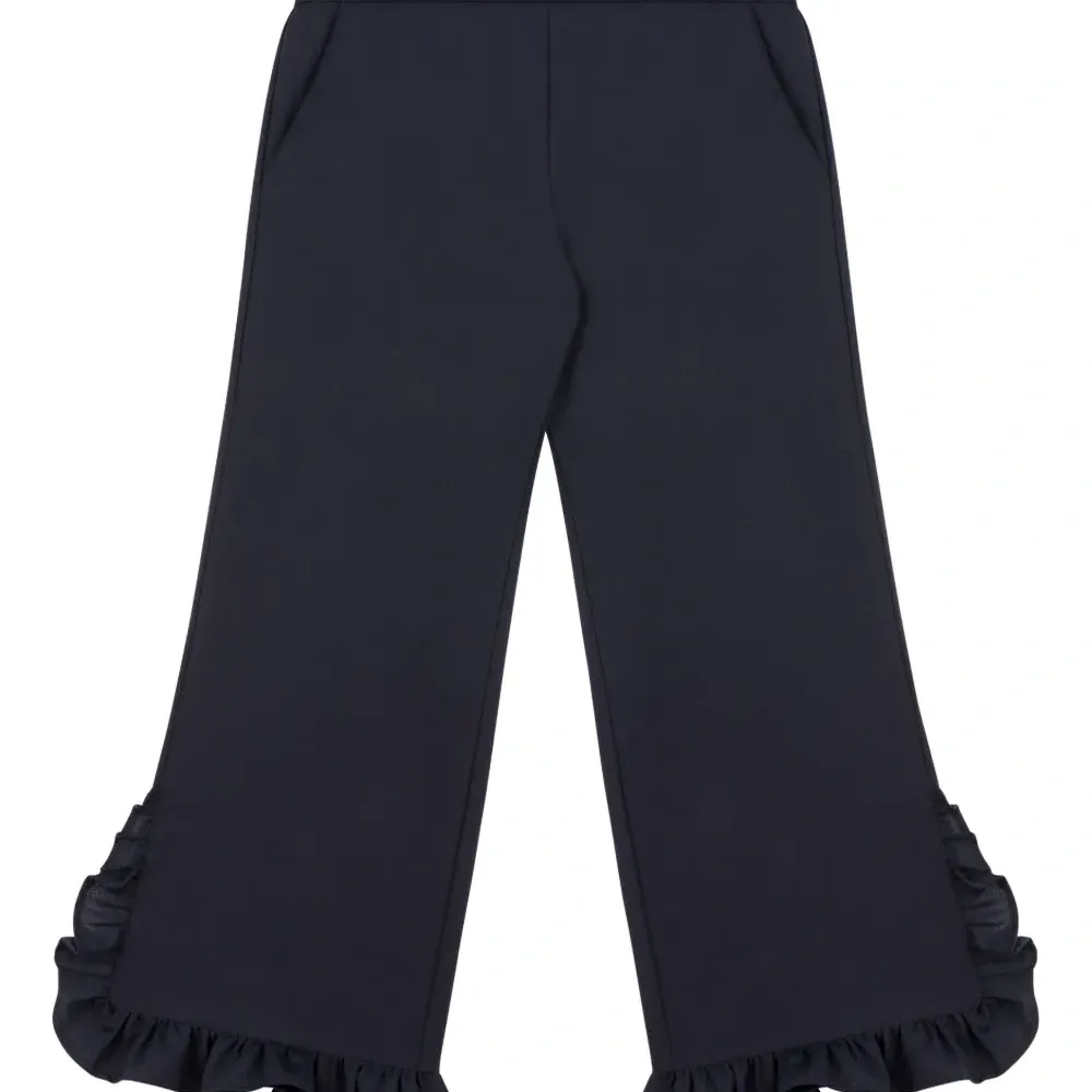 Брюки с оборками