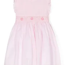 Платье с цветочной вышивкой