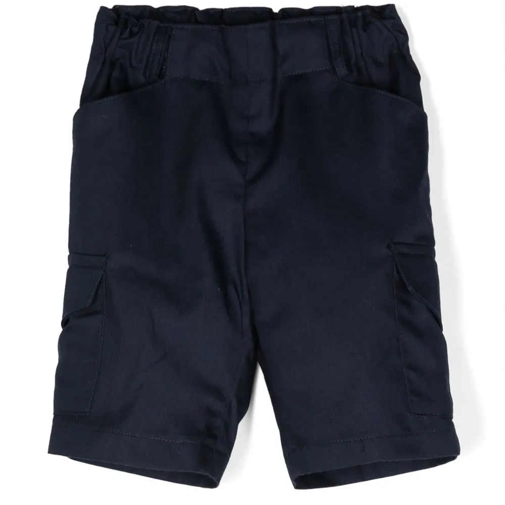 Твиловые шорты прямого кроя