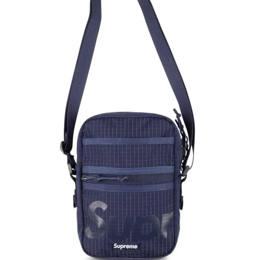 Клетчатая сумка на плечо с логотипом