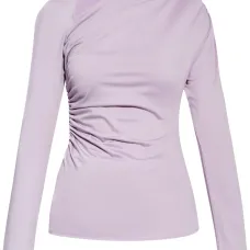 Топ асимметричного кроя со сборками