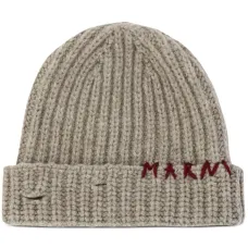 Шапка бини в рубчик с вышитым логотипом Шапка бини в рубчик с вышитым логотипом