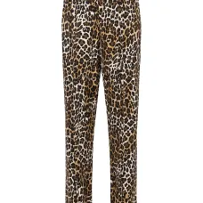 Брюки с анималистичным принтом Брюки с анималистичным принтом