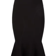 Юбка миди с завышенной талией