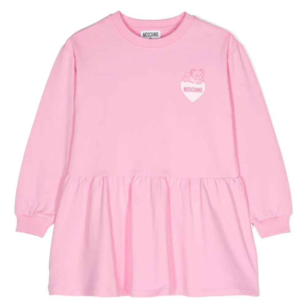 Платье из джерси с логотипом