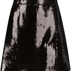 Юбка мини с пайетками