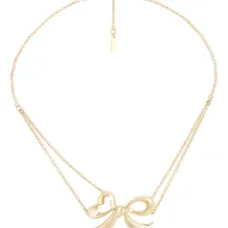 Двойная цепочка на шею с подвеской Двойная цепочка на шею с подвеской