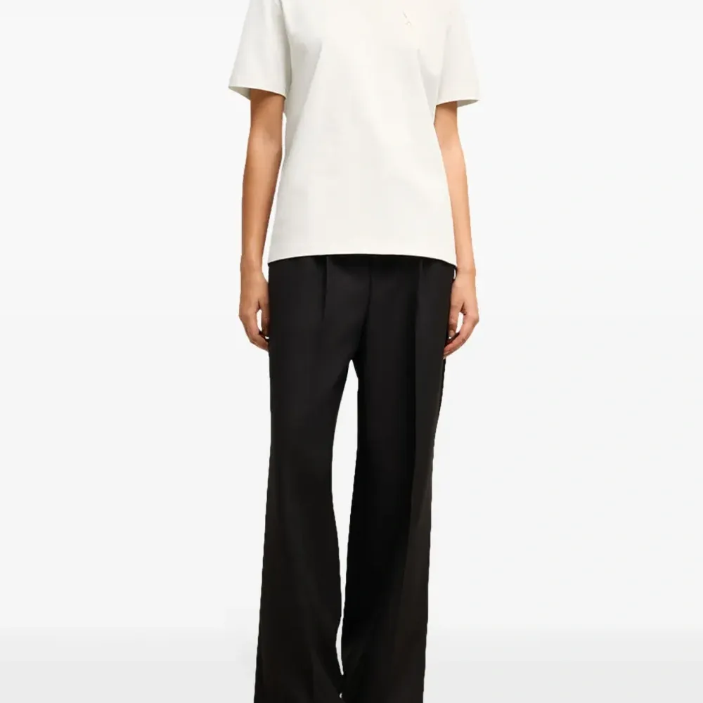 Футболка из органического хлопка с монограммой Ami de Coeur