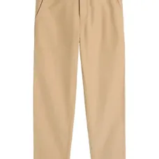 Прямые брюки с нашивкой-логотипом