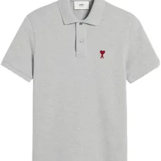 Рубашка поло из органического хлопка с монограммой Ami de Coeur