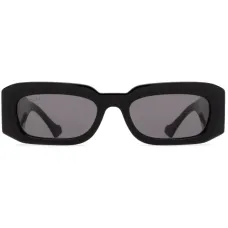 Солнцезащитные очки в прямоугольной оправе с логотипом