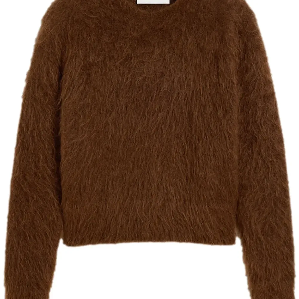 Фактурный свитер из смесовой шерсти альпаки