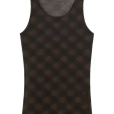 Топ с вышитым логотипом