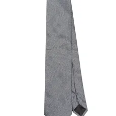 Шелковый галстук с узором в елочку