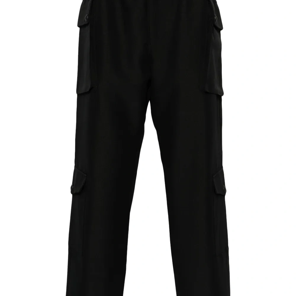 Брюки карго с логотипом на поясе