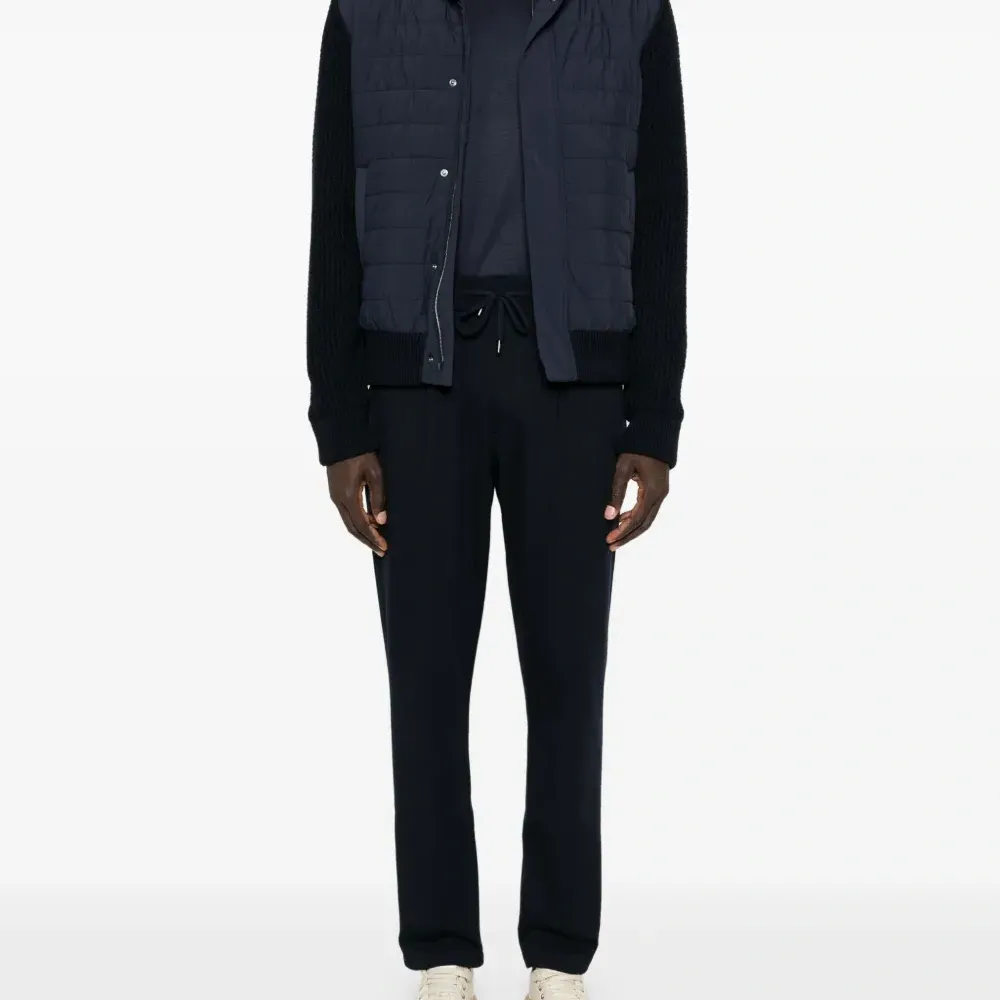 Шерстяная футболка с логотипом