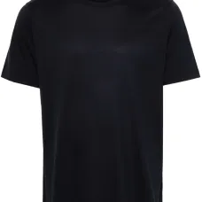 Шерстяная футболка с логотипом