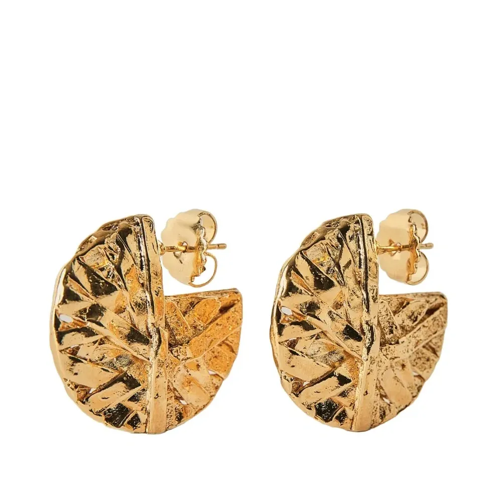 Серьги-кольца Icon среднего размера