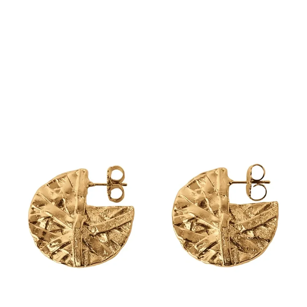 Серьги-кольца Icon среднего размера