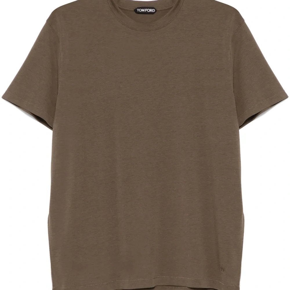 Футболка с круглым вырезом