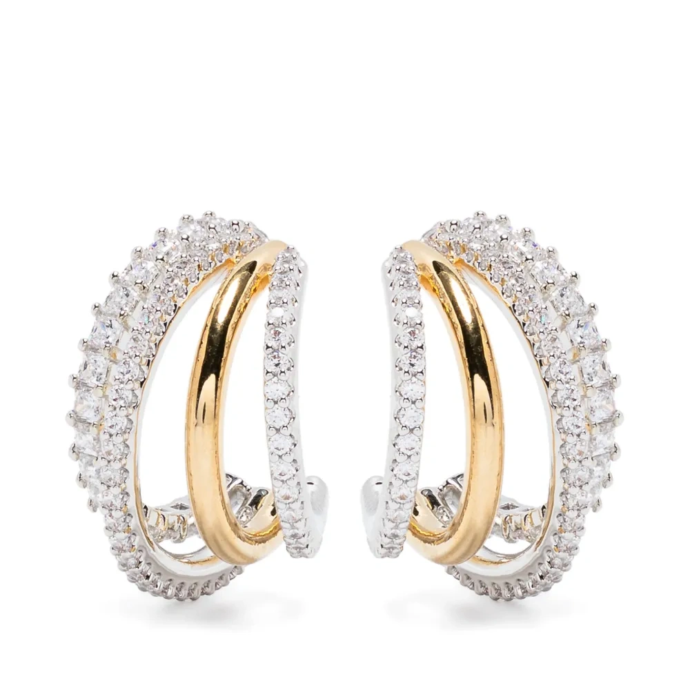 Серьги-кольца Hyperbola