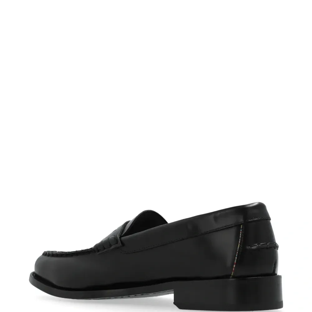 Лоферы с закругленным носком