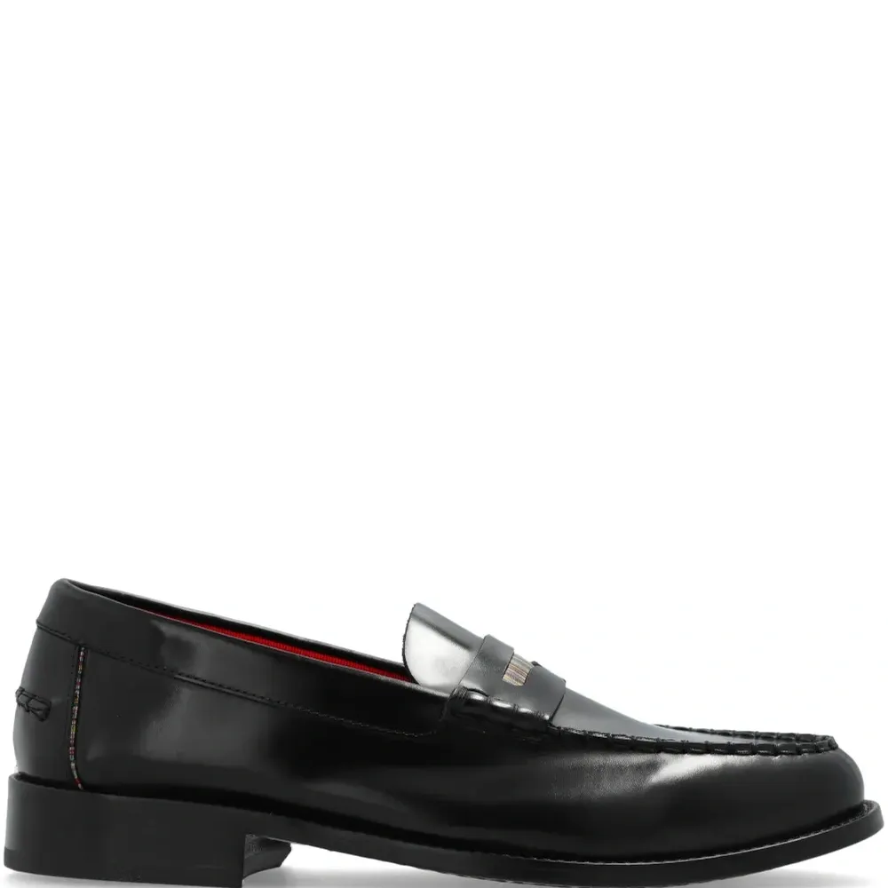 Лоферы с закругленным носком