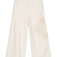 Брюки Halliday с цветочной аппликацией