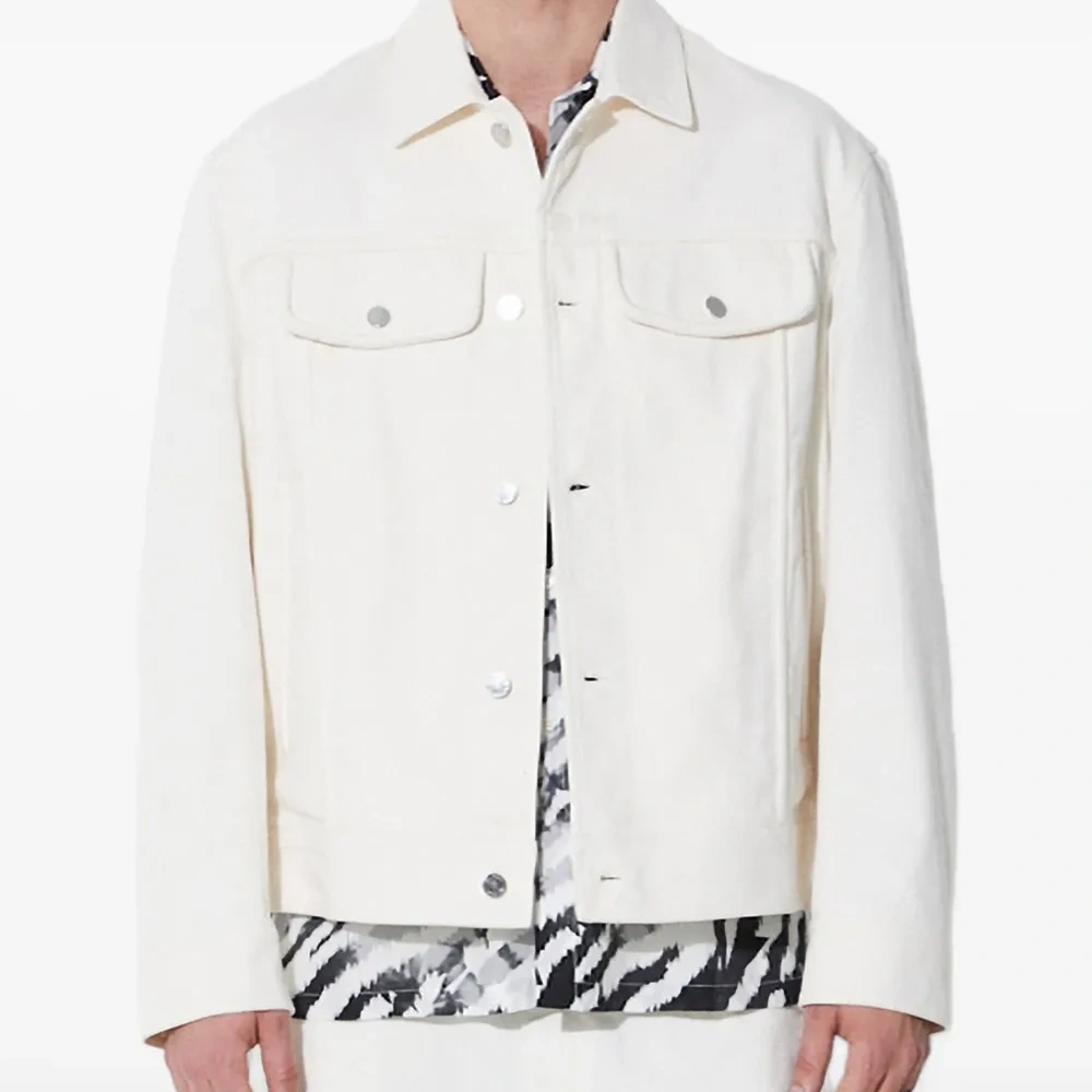 Рубашка с короткими рукавами и зебровым принтом