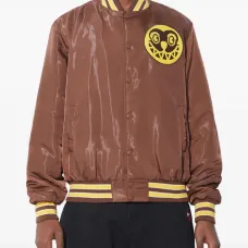 Атласный бомбер