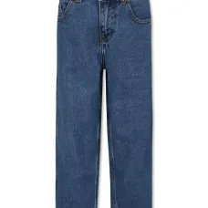 Прямые джинсы средней посадки