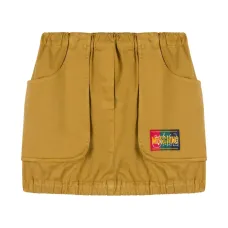 Юбка с нашивкой-логотипом
