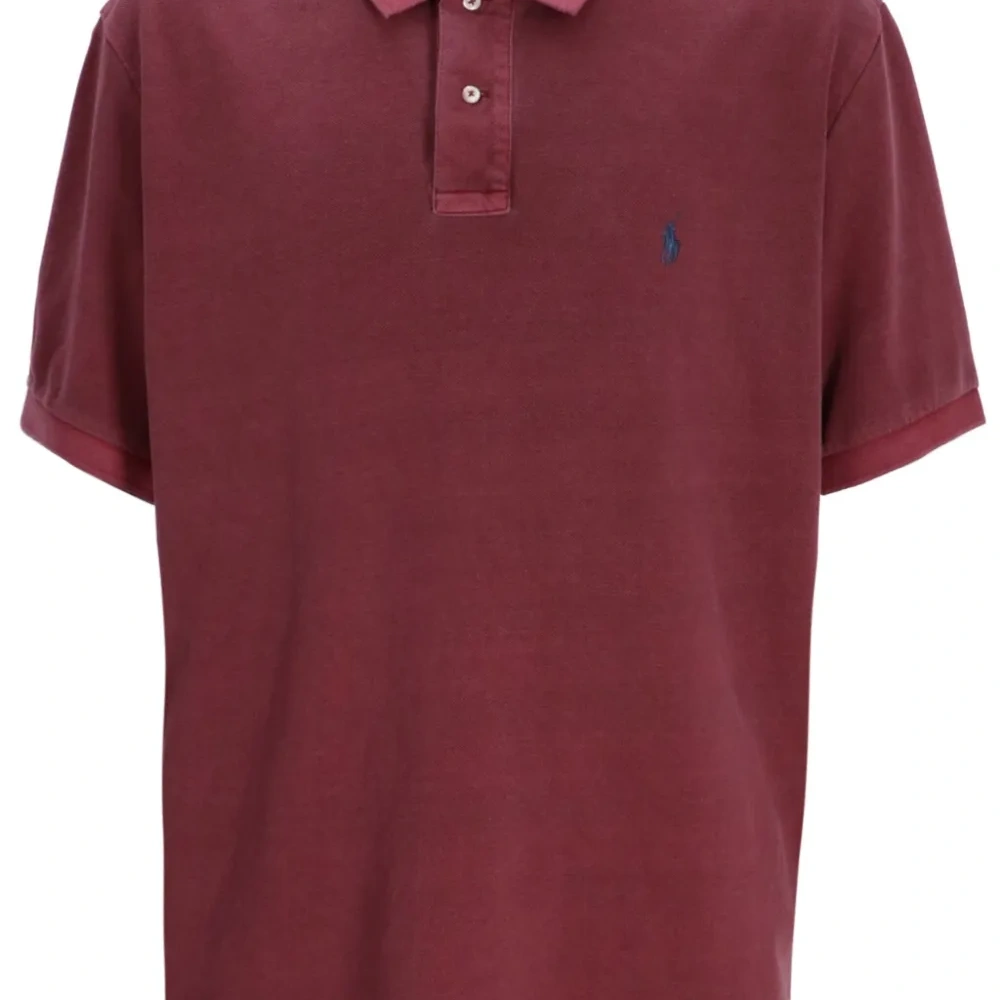 Рубашка поло с вышитым логотипом