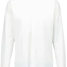 Поплиновая рубашка с длинными рукавами