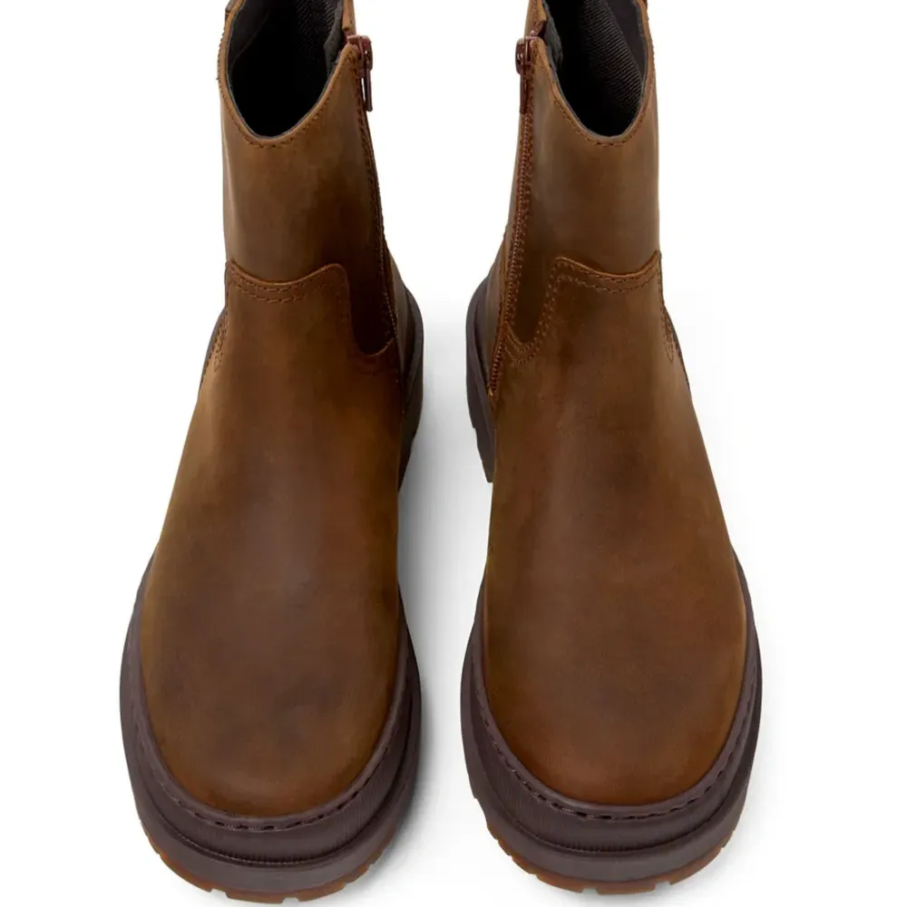 Ботинки с закругленным носком