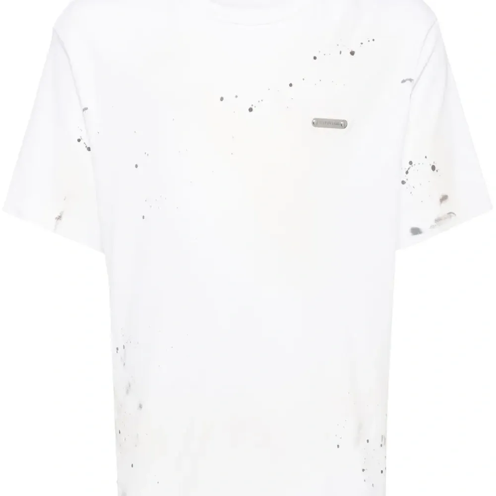 Футболка с эффектом разбрызганной краски