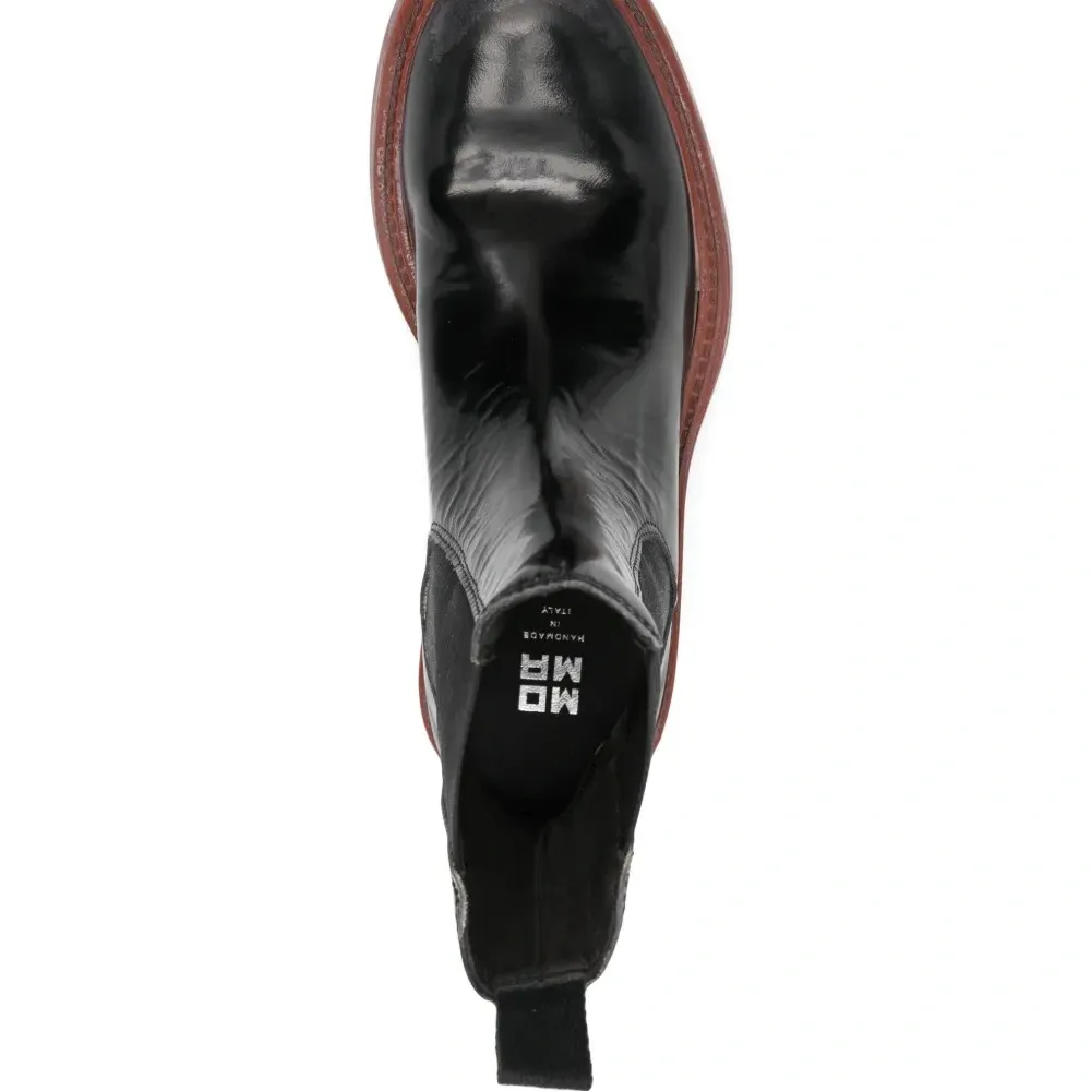 Ботинки с эффектом потертости